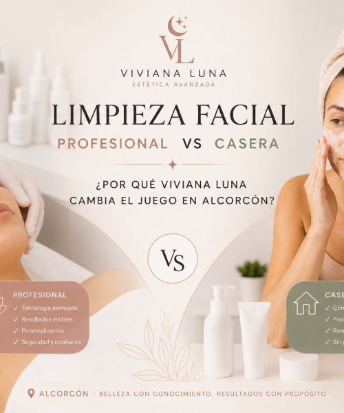 Limpieza Facial Profesional vs Casera: ¿Por Qué Viviana Luna Cambia el Juego en Alcorcón?